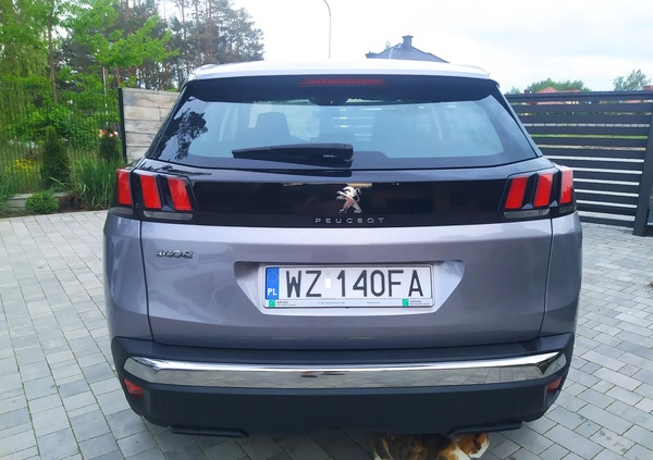 Peugeot 3008 cena 70999 przebieg: 160000, rok produkcji 2020 z Białobrzegi małe 742